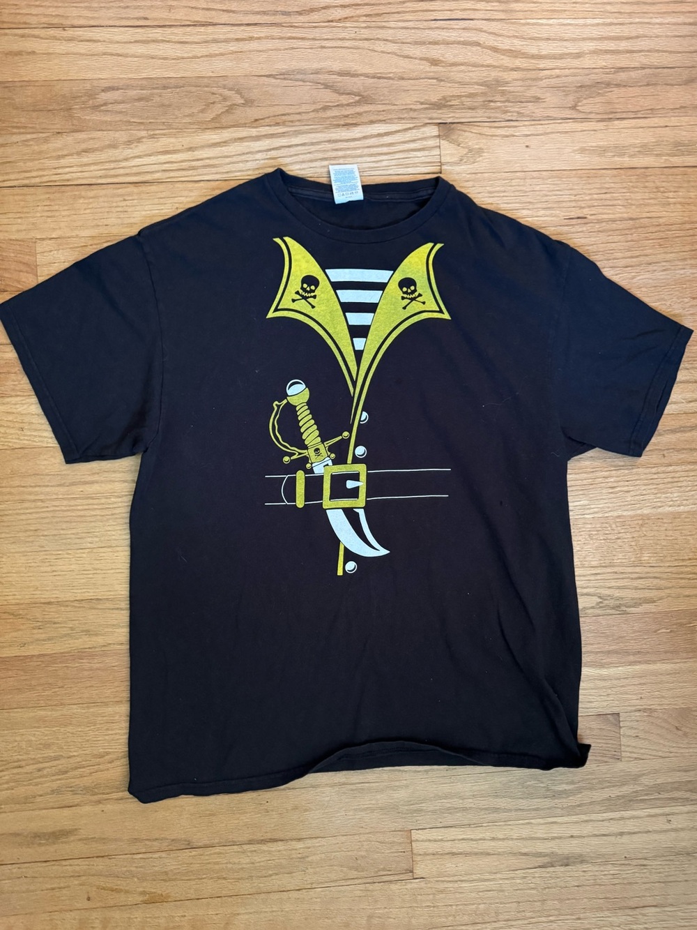 Black Pirate Graphic Tee
